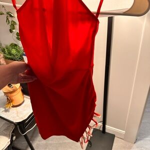 Fashion Nova Dress Red
